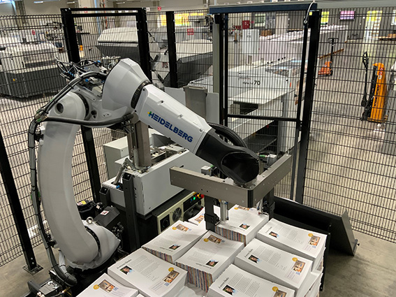 Heidelberg automazione robot